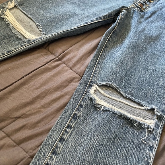 WeWoreWhat Vintage Blue Denim Jeans - Picture 2 of 7